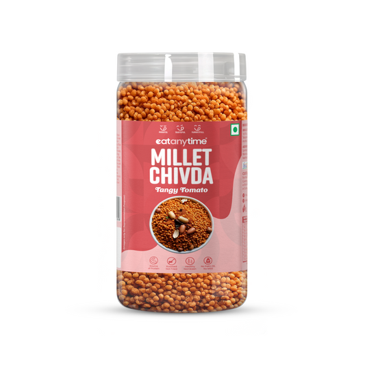 EAT ANYTIME Millet Chivda Tangy Tomato 300g - (Pack Of 2)