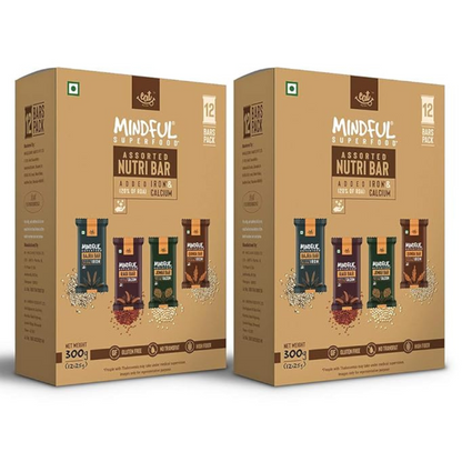 Millet Bars Variety Pack | ZERO Added Sugar | 25g Each