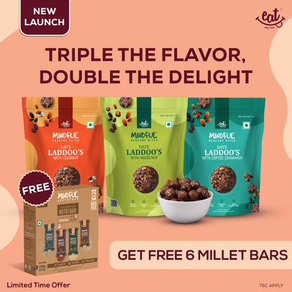 Mindful Bite Date Laddoos - All In One Pack Exclusive Launch Offer