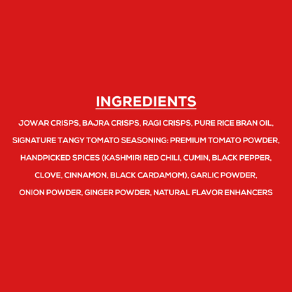 EAT ANYTIME Millet Chivda Tangy Tomato, Chivda Achari Masala 300g + Kurmura Tangy Tomato, Kurmura Cream & Onion 125g ( Pack of 4 Combo)