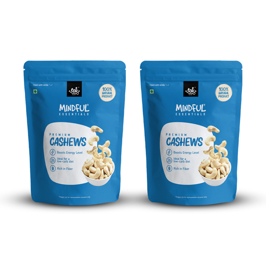 Eat Anytime Premium Cashew Combo Pack of 2