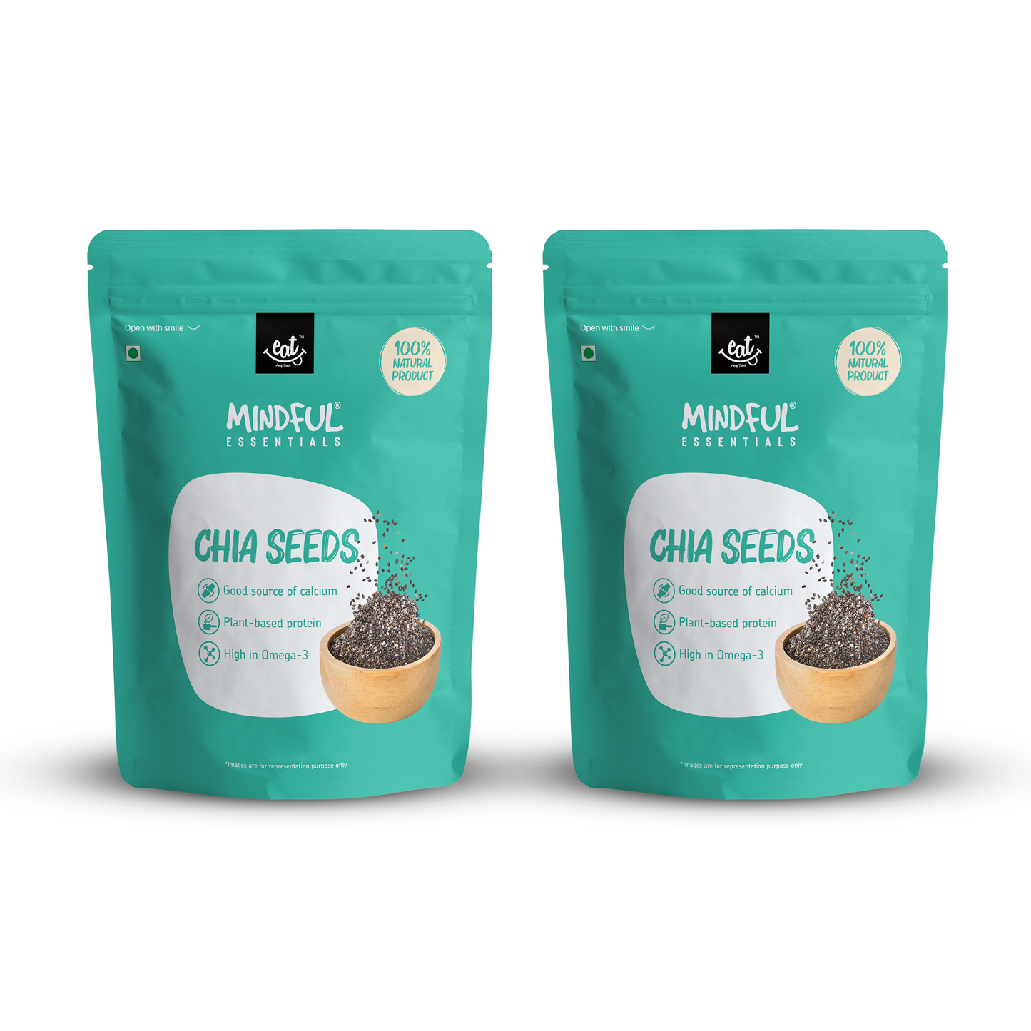 EAT Anytime Chia Seed - 2 x 200gm