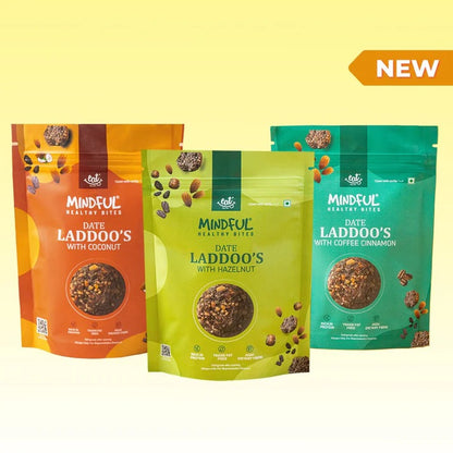 Mindful Bite Date Laddoos - All In One Pack Exclusive Launch Offer