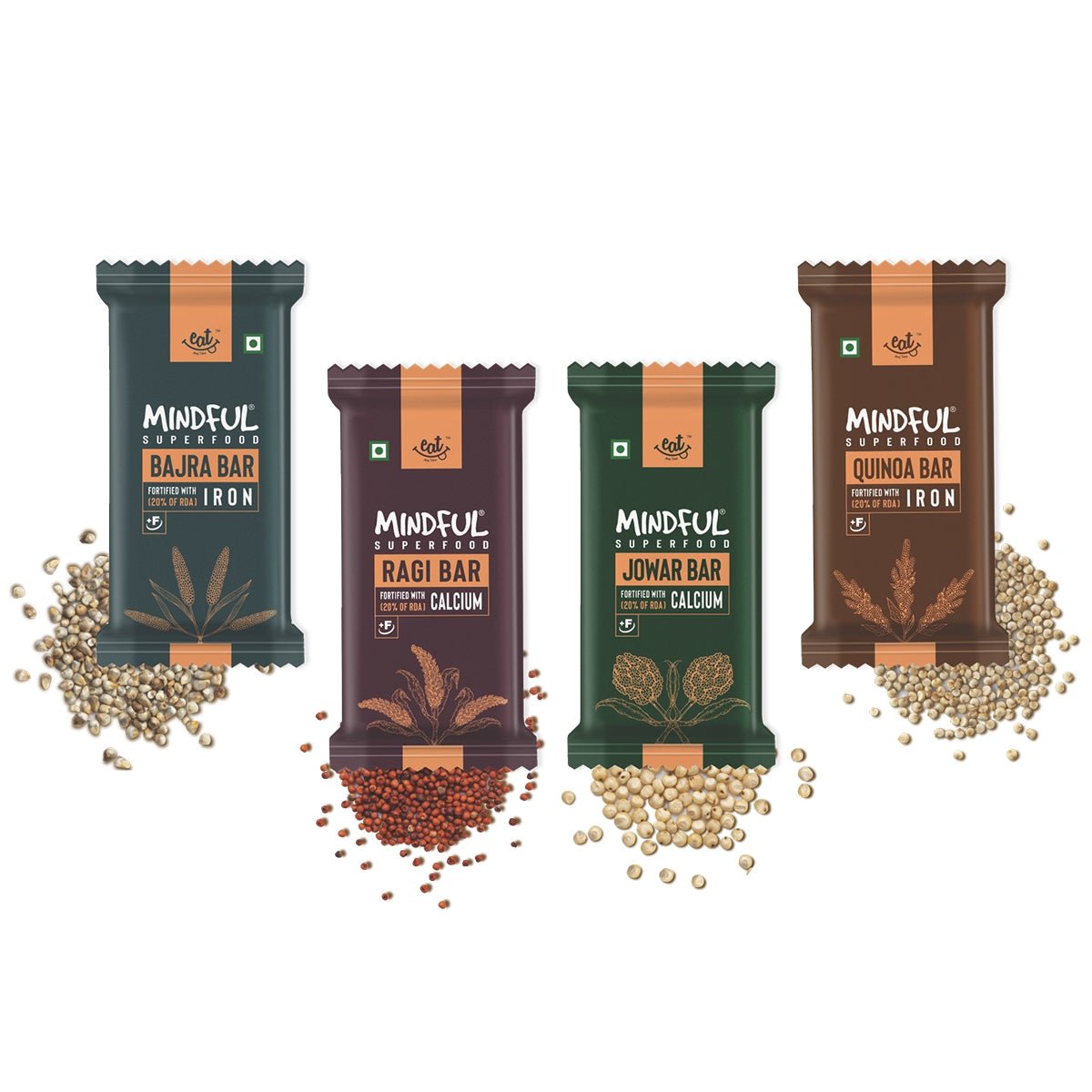 Millet Bars Variety Pack | ZERO Added Sugar | 25g Each