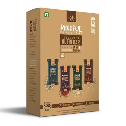 Millet Bars Variety Pack | ZERO Added Sugar | 25g Each