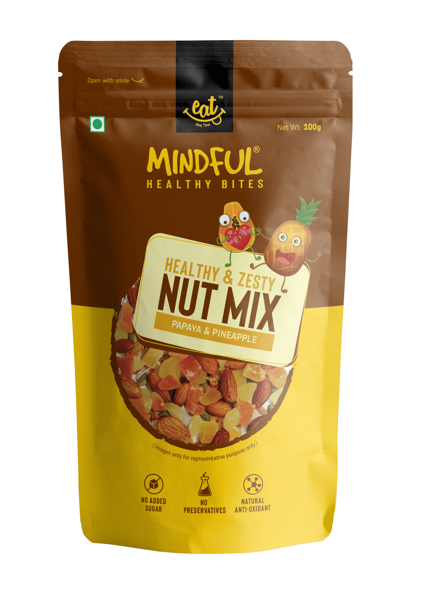 PAPAYA Pinapple Trail Mix - Eat Anytime