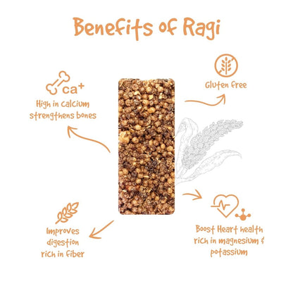 Eat Anytime Ragi Millet Bar - Health Benefits